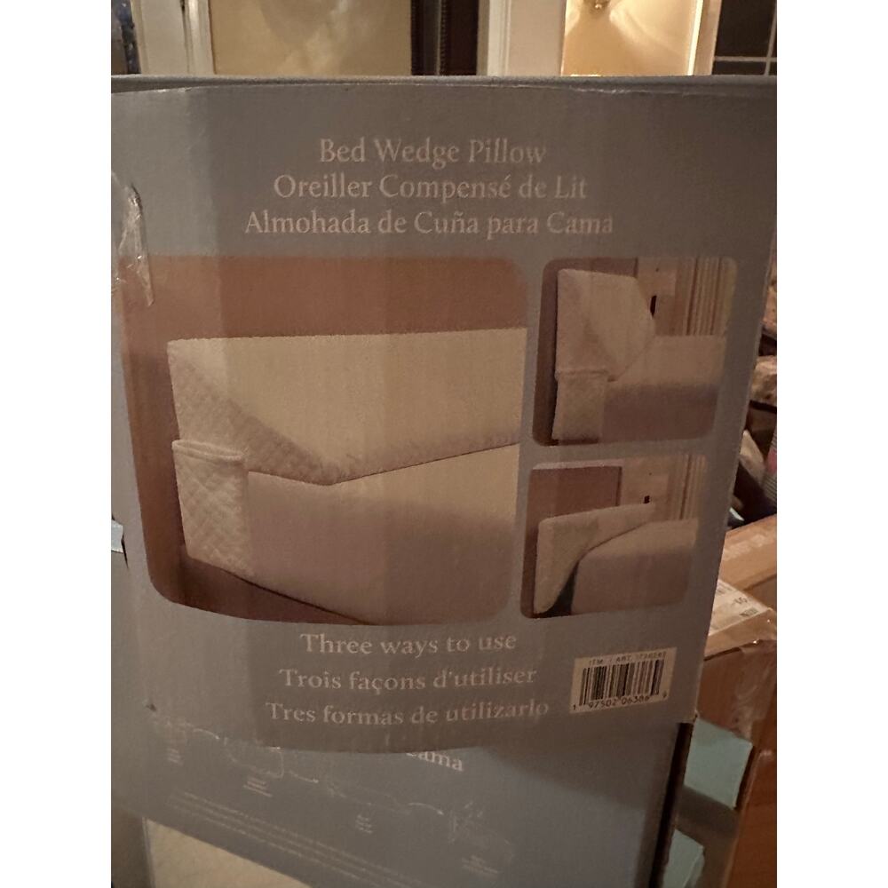 Essential Comfort Bed Wedge Pillow
Buy one and second at $12 - Picture 3 of 3